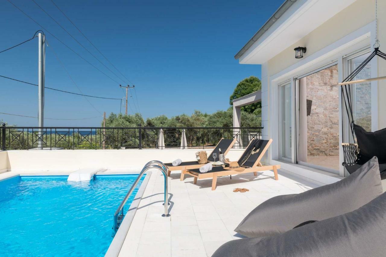 Arsenoi'S Pool Villa Skala Potamia  Luaran gambar