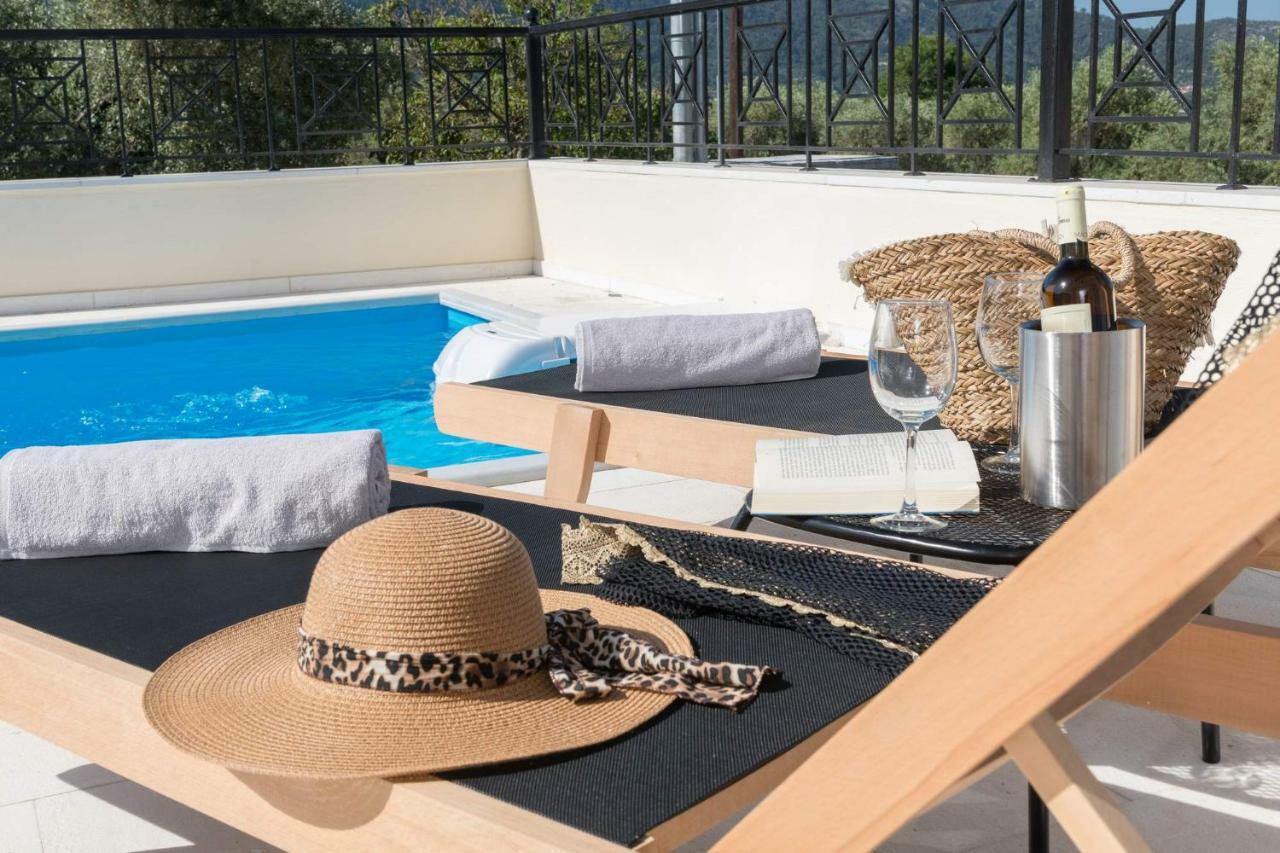 Arsenoi'S Pool Villa Skala Potamia  Luaran gambar