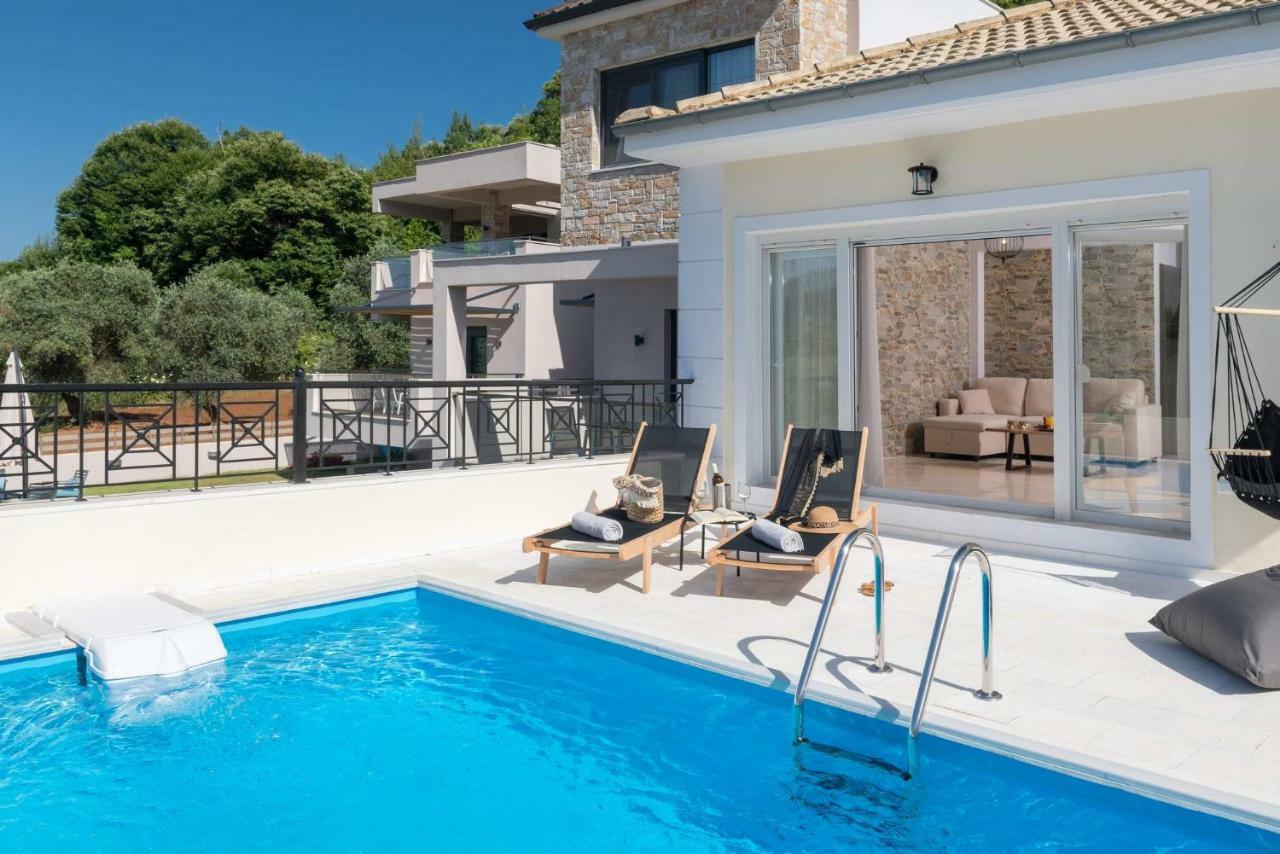 Arsenoi'S Pool Villa Skala Potamia  Luaran gambar