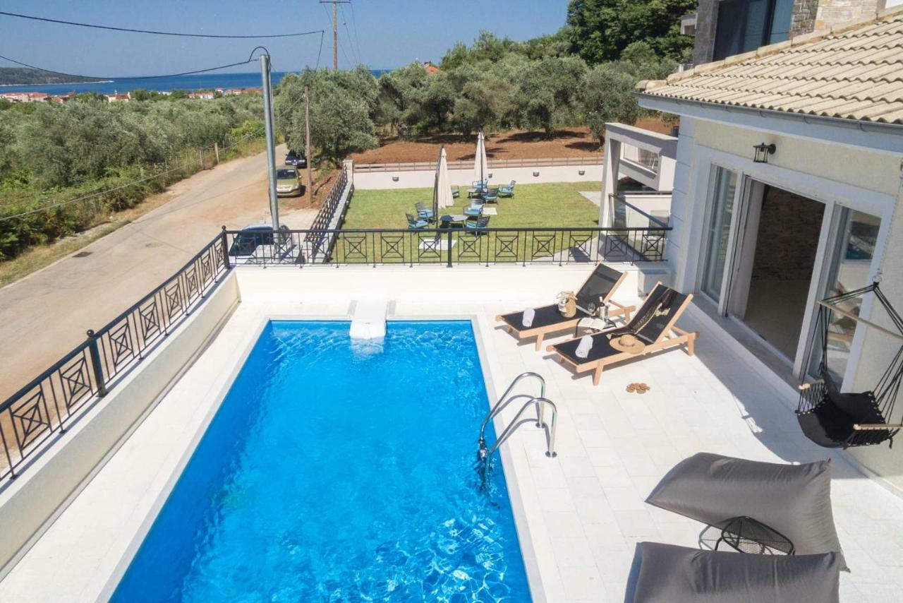 Arsenoi'S Pool Villa Skala Potamia  Luaran gambar
