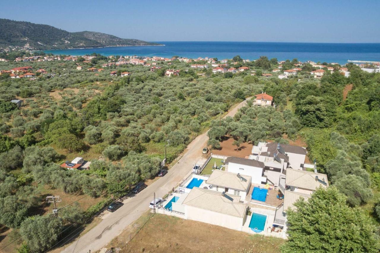 Arsenoi'S Pool Villa Skala Potamia  Luaran gambar