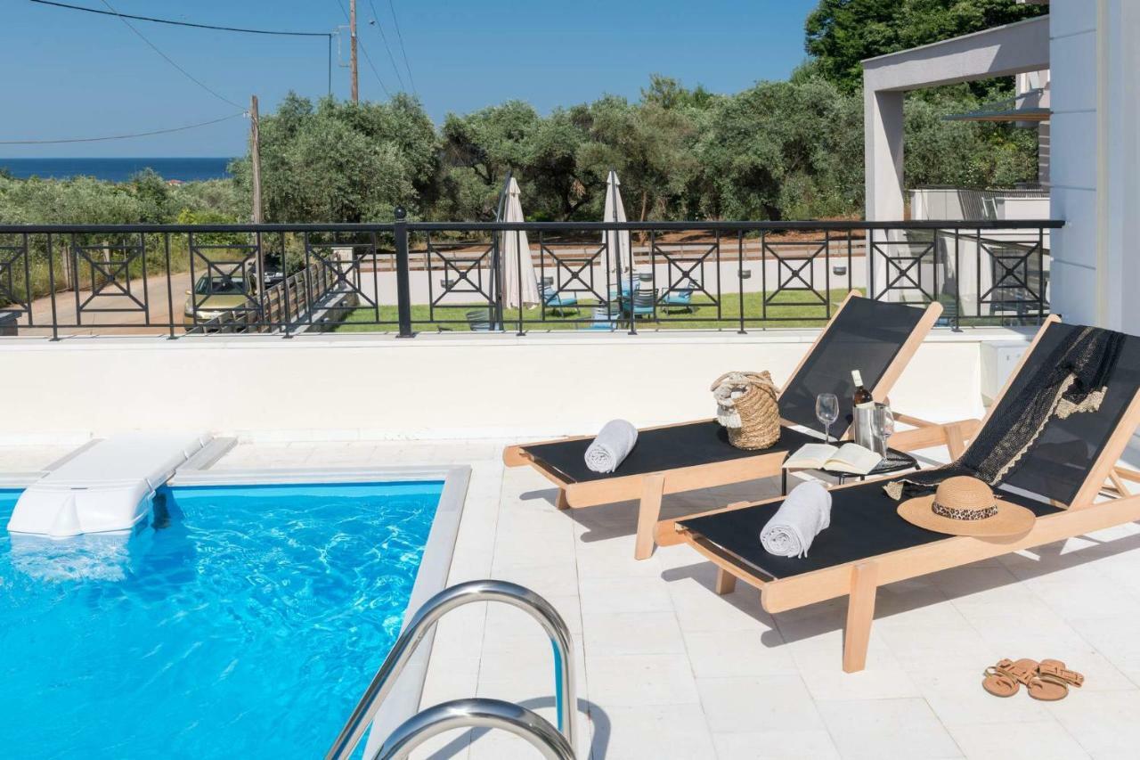 Arsenoi'S Pool Villa Skala Potamia  Luaran gambar