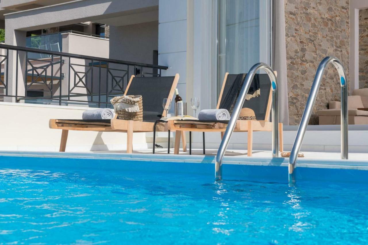 Arsenoi'S Pool Villa Skala Potamia  Luaran gambar