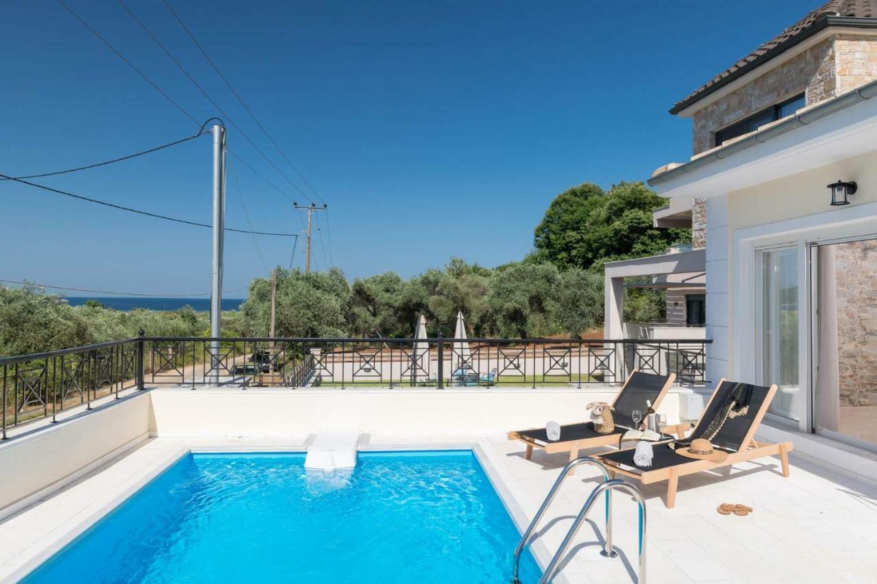 Arsenoi'S Pool Villa Skala Potamia  Luaran gambar