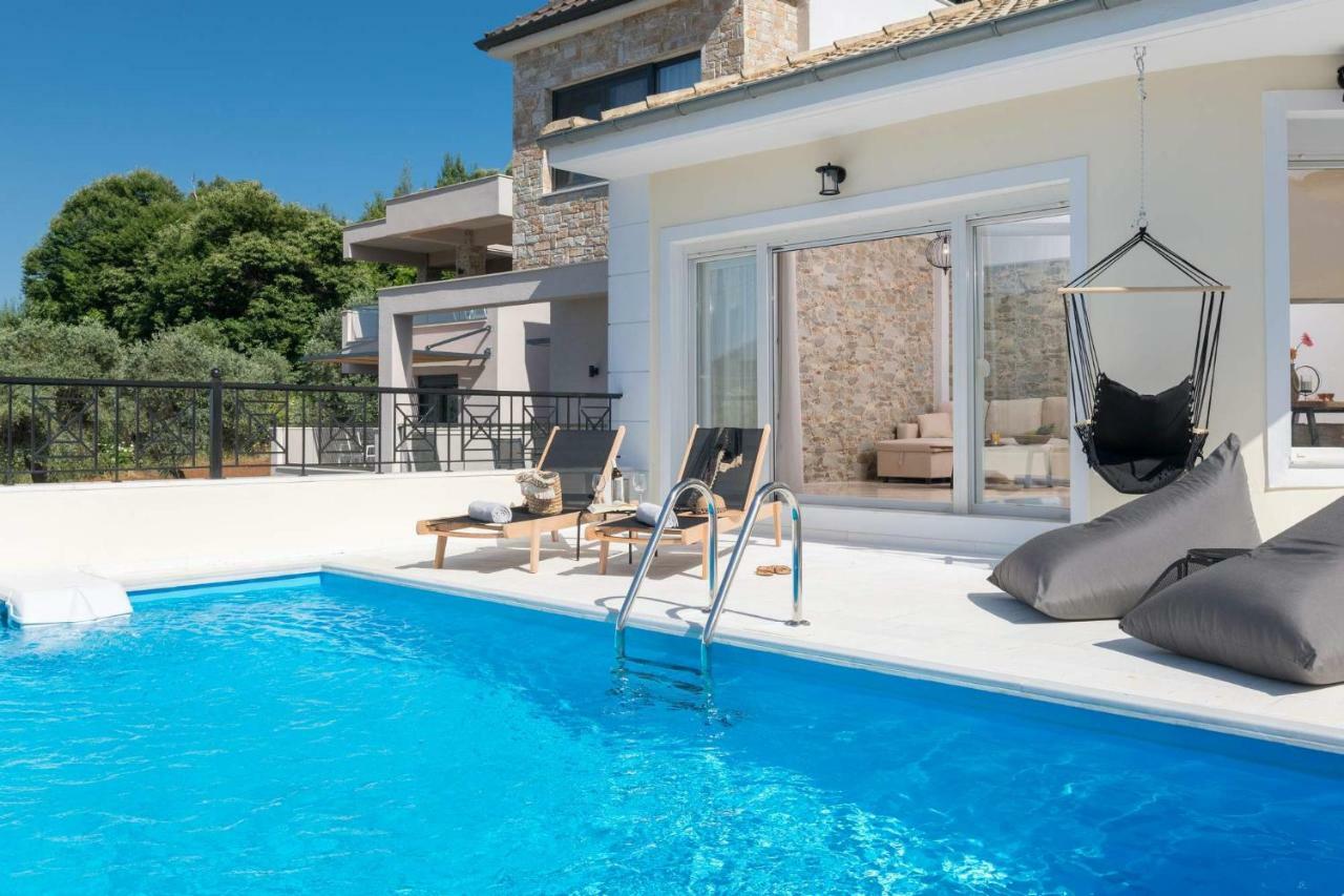 Arsenoi'S Pool Villa Skala Potamia  Luaran gambar