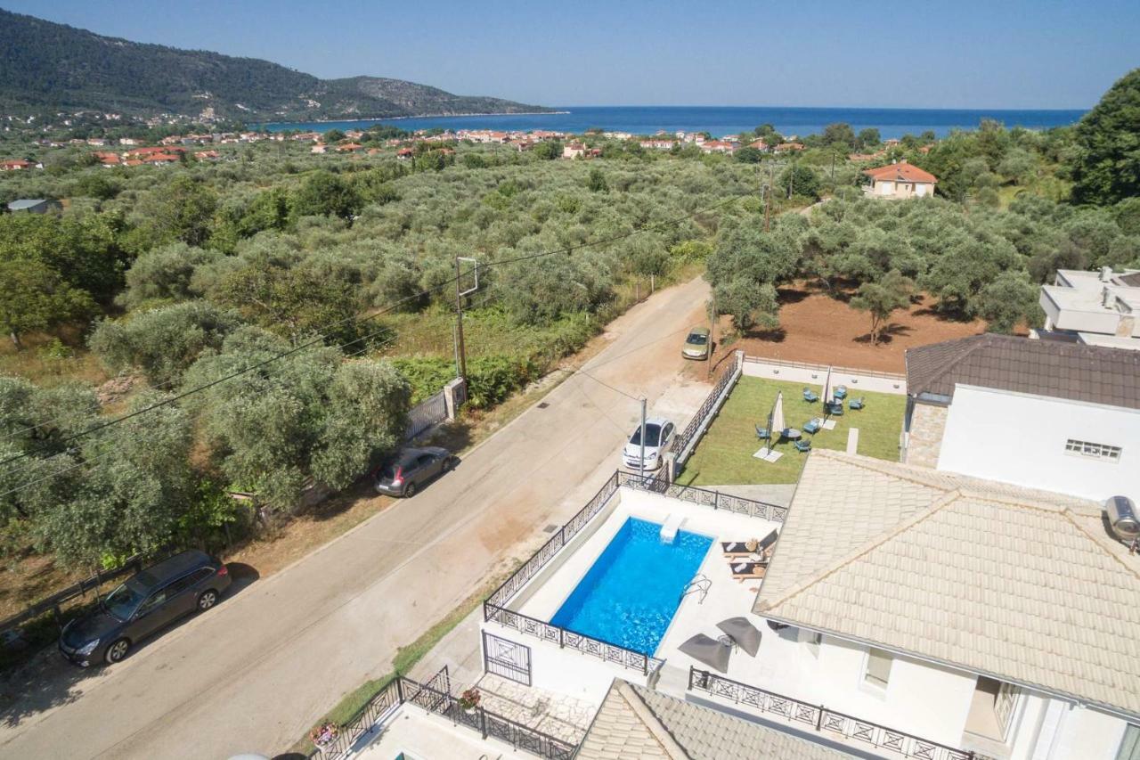 Arsenoi'S Pool Villa Skala Potamia  Luaran gambar