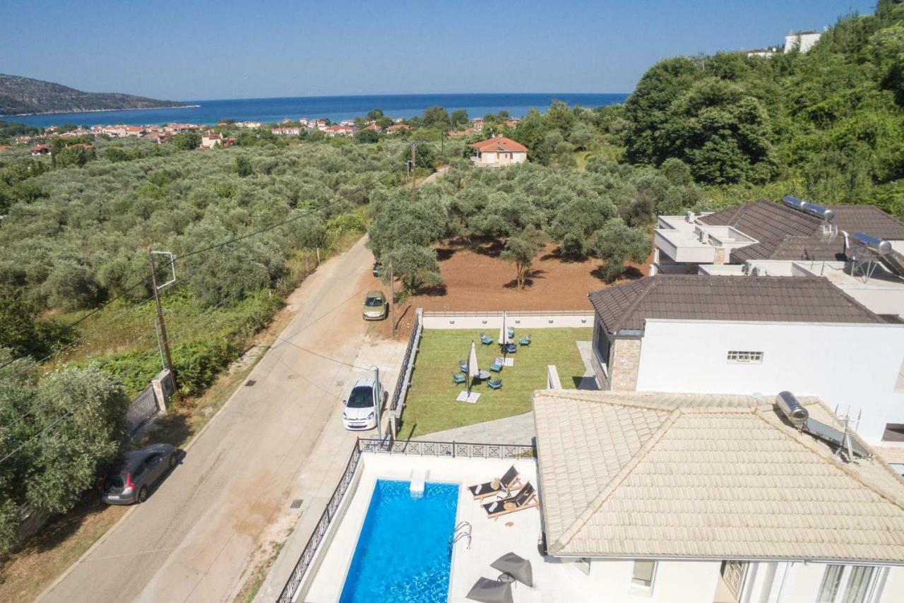 Arsenoi'S Pool Villa Skala Potamia  Luaran gambar
