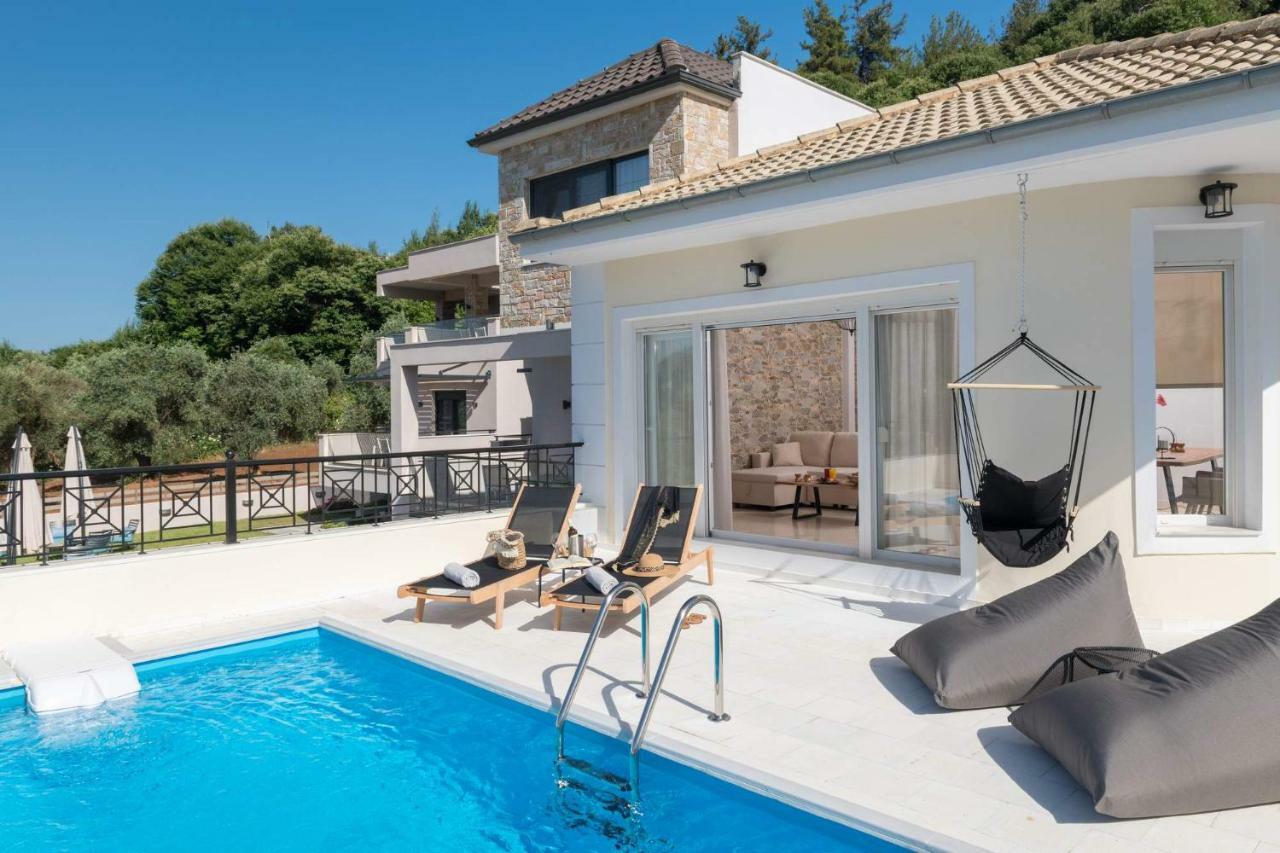 Arsenoi'S Pool Villa Skala Potamia  Luaran gambar